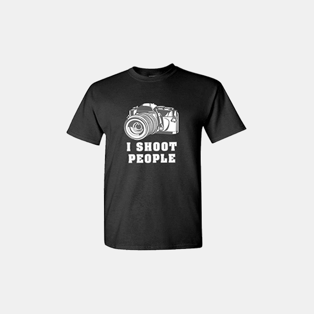 I shoot people photography shirts