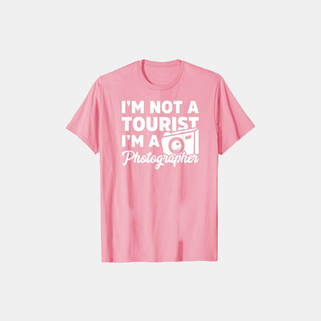 Im not a tourist Im a photographer photography shirts