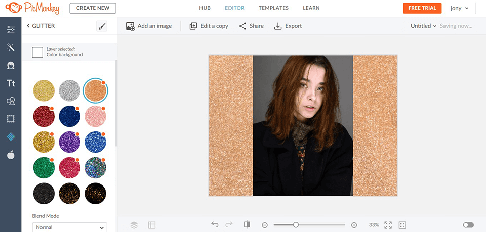 picmonkey customizable texture