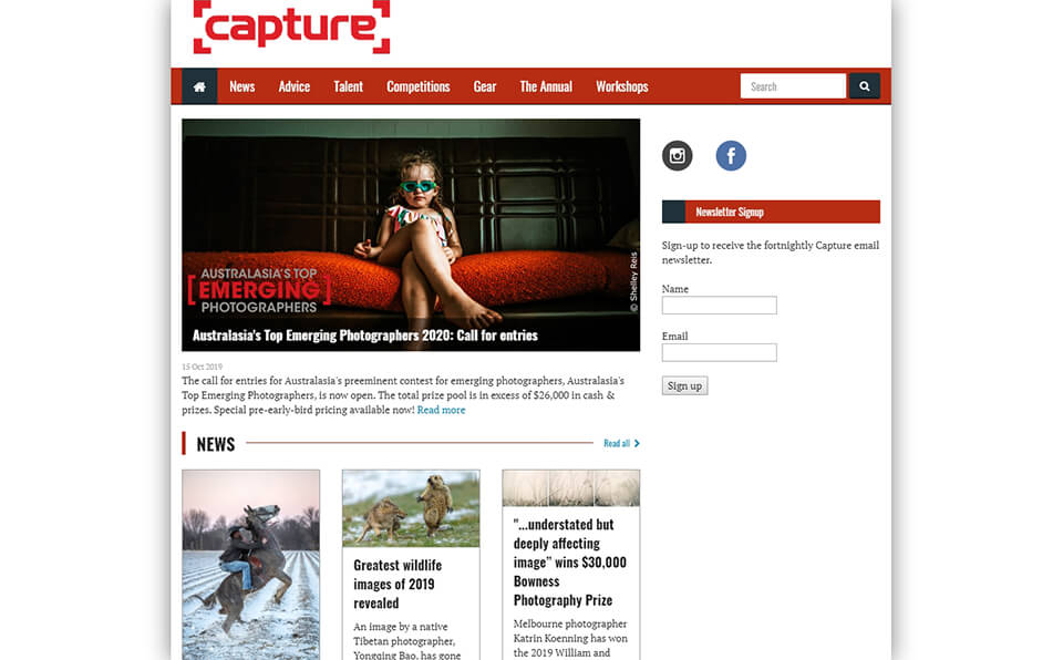 best photography magazines capture