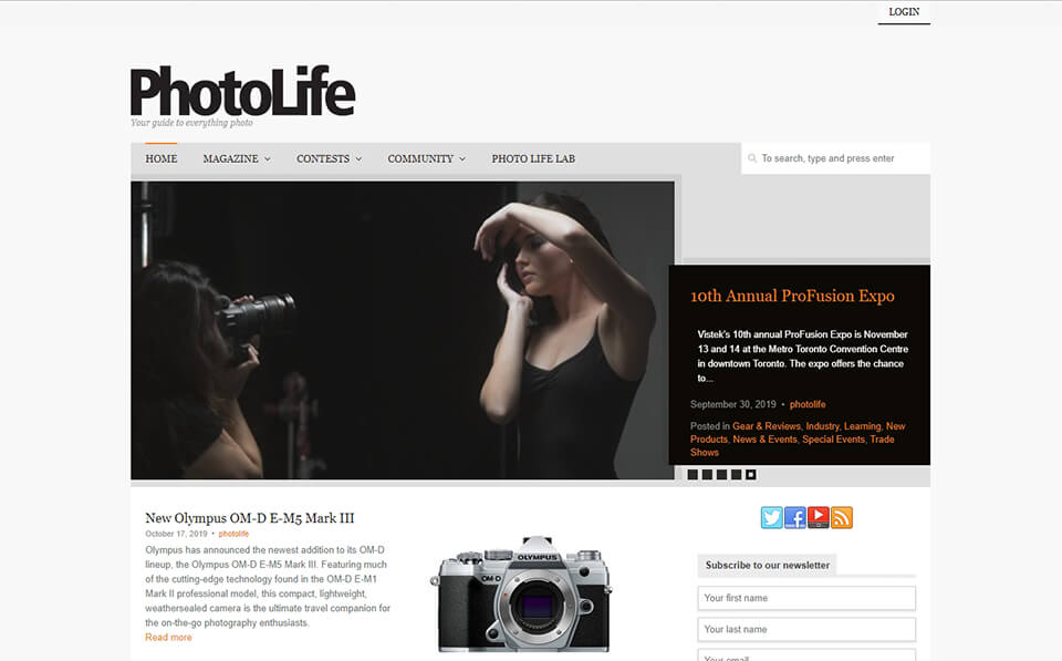 best photography magazines photolife 