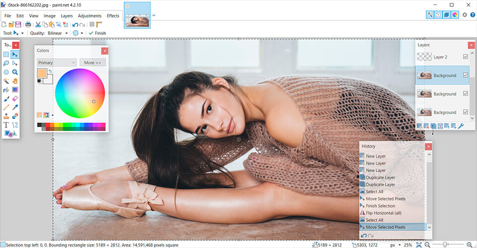 paintnet best pixlr alternative interface