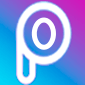 picsart layering photo app logo