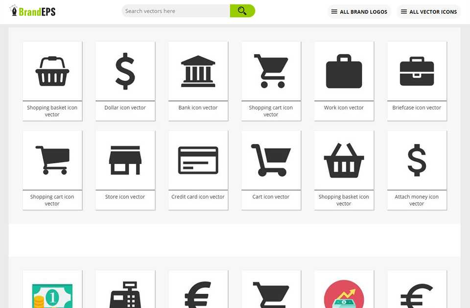 brandeps migliori siti immagini vettoriali interfaccia