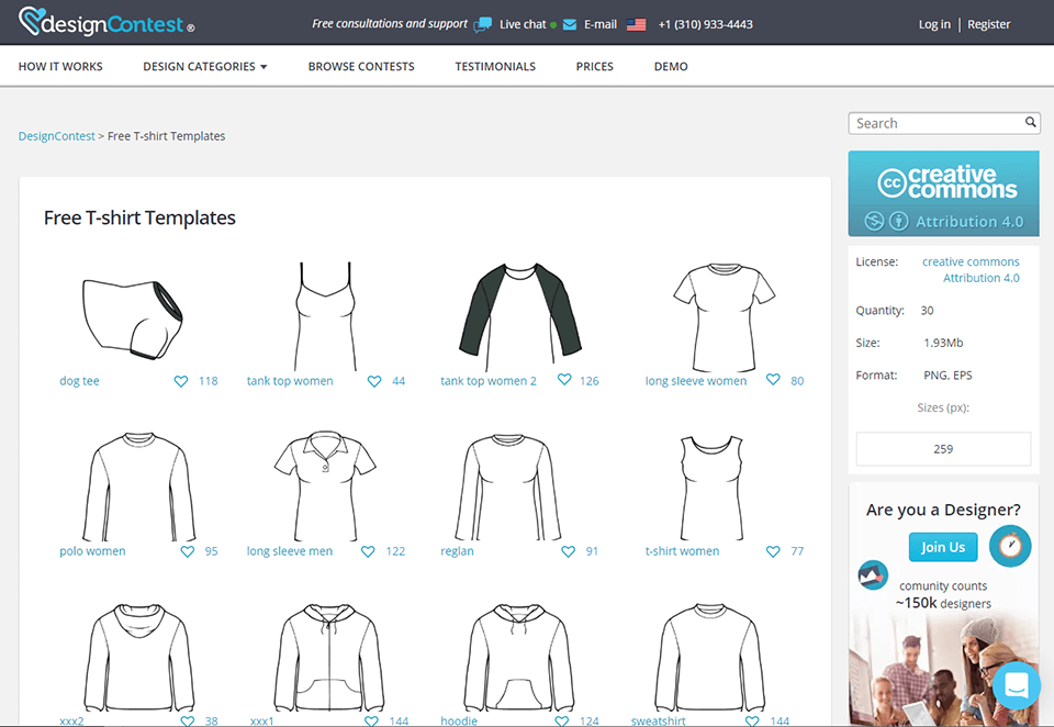 designcontest migliori siti immagini vettoriali interfaccia