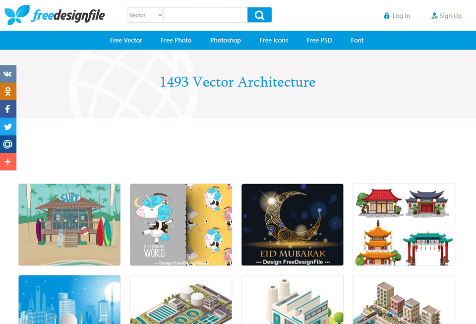 freedesignfile migliori siti immagini vettoriali interfaccia