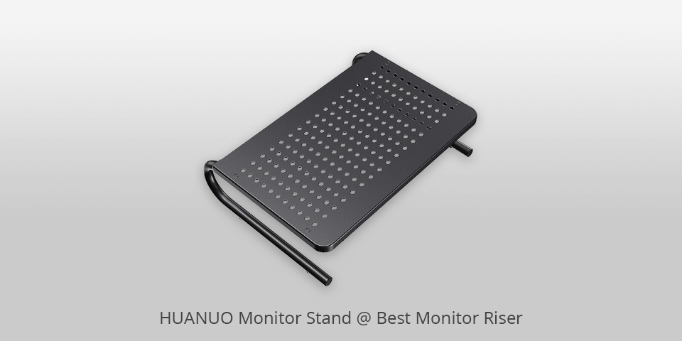 adjustable monitor riser