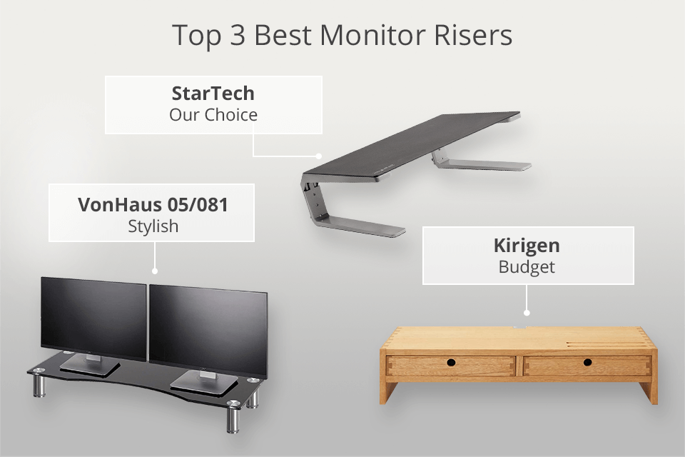 the best 9 monitor risers