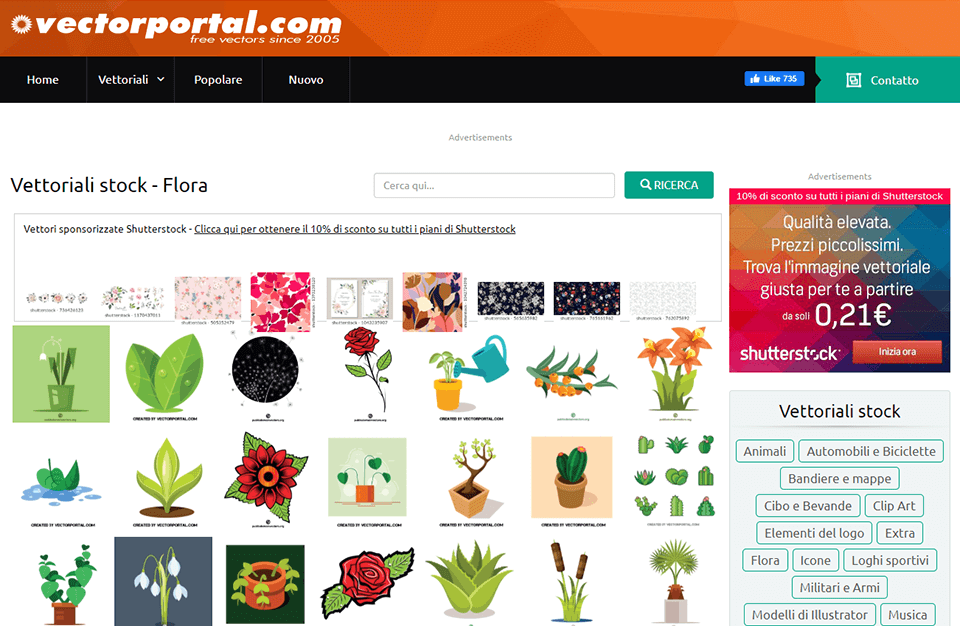 vector portal migliori siti immagini vettoriali interfaccia