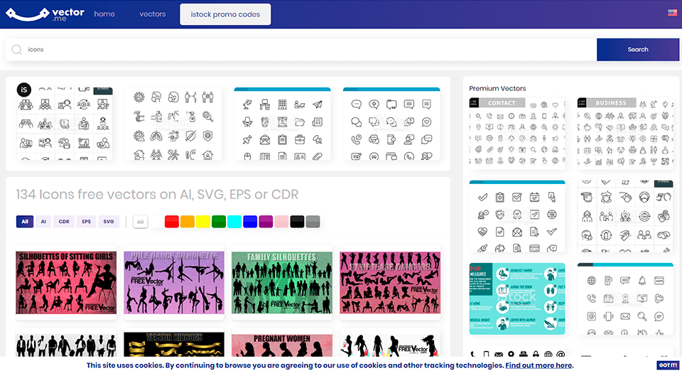 wektor mnie najlepszy interfejs darmowe wektory witryn
