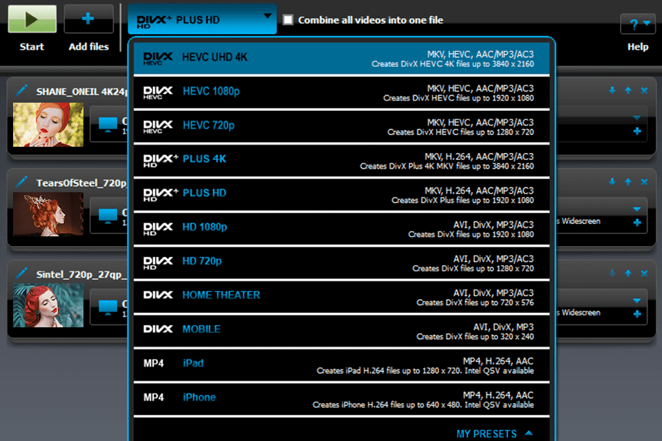 divx converter free video converter for mac interface