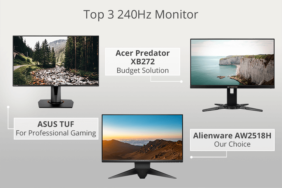 top 240 hz monitor for gaming