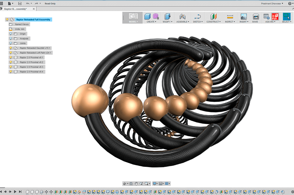 free autocad alternative fusion 360 interface
