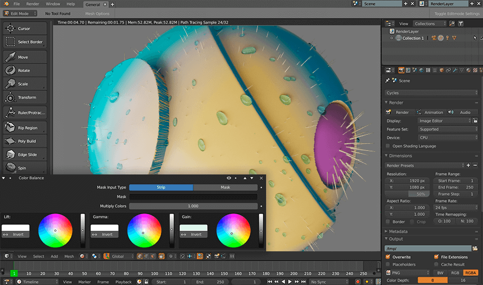 autocad alternative blender interface
