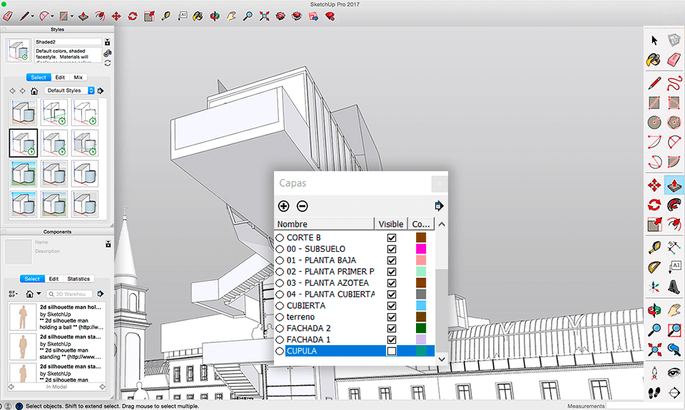 autocad alternative sketchup interface