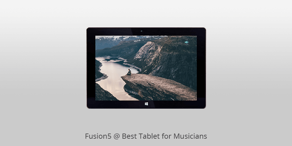 fusion5 tablet for musicians