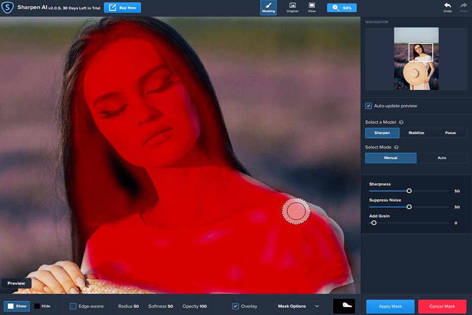 topaz sharpen ai masking