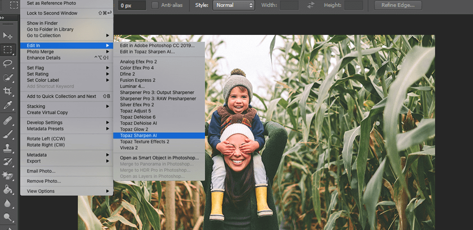 topaz sharpen ai lightroom integration