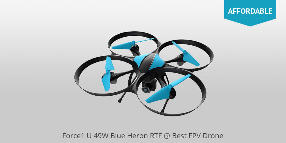 force1 u 49w blue heron rtf best fpv drone