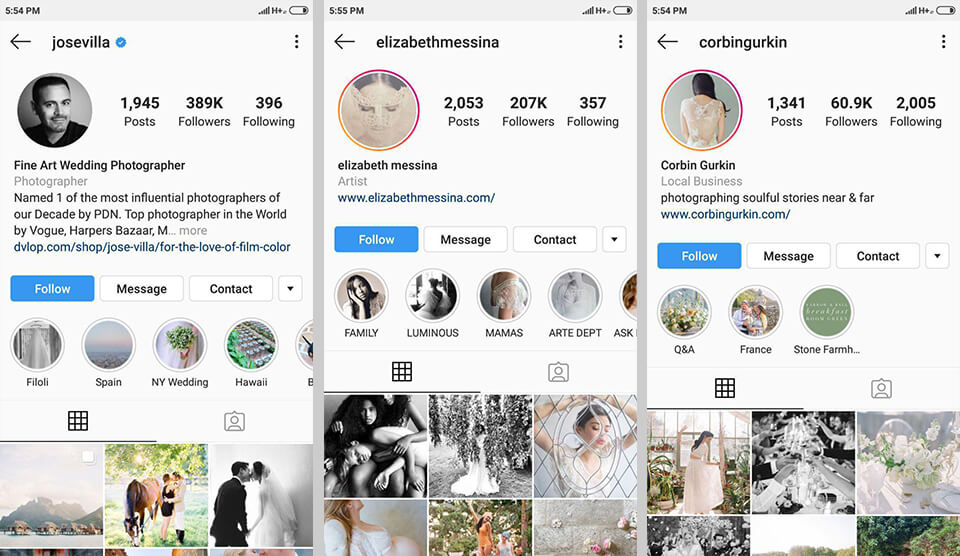 tips when choosing a wedding photographer