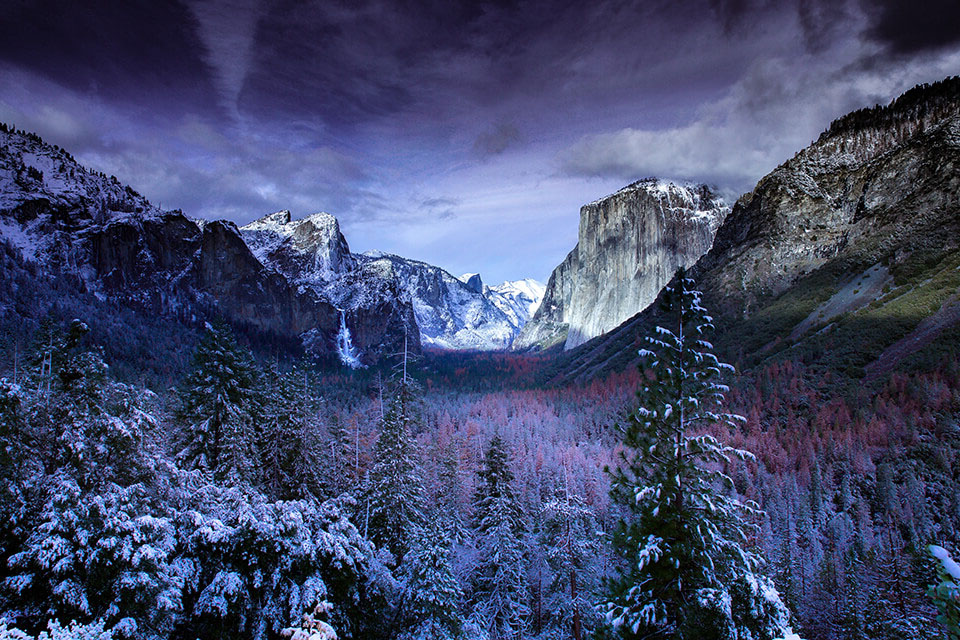 landscape winter photography ideas