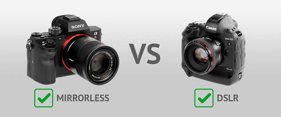 mirrorless vs dslr camera focusing system