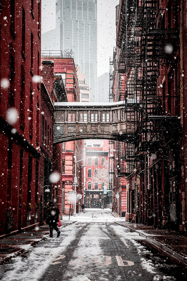 snow photography ideas