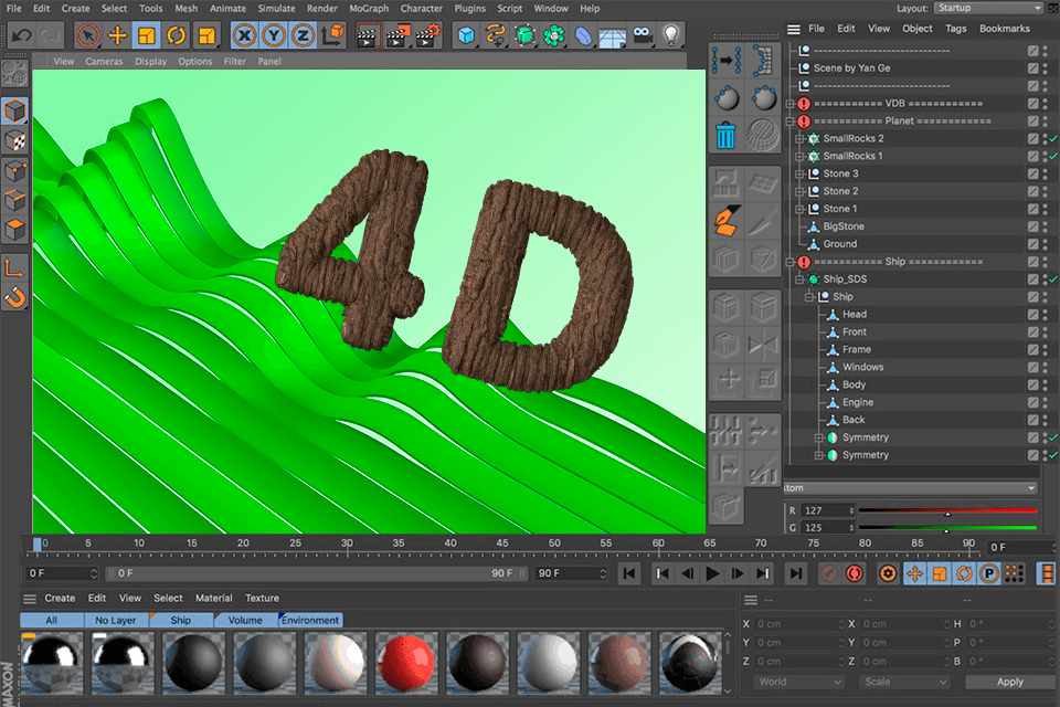 cinema 4d studio interface adobe character animator alternative