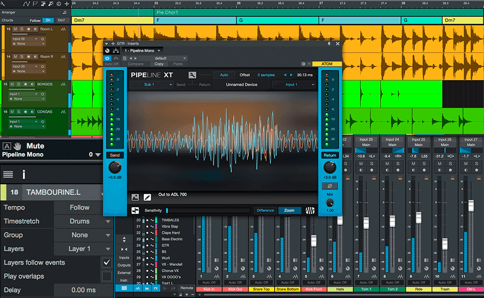 presonus studio one free daw software interface