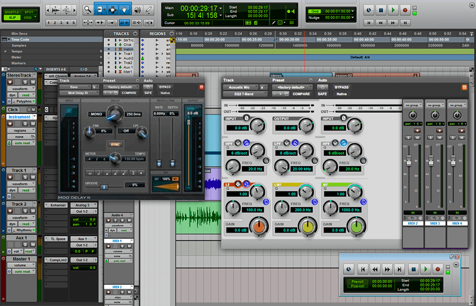 pro tools first free daw software interface