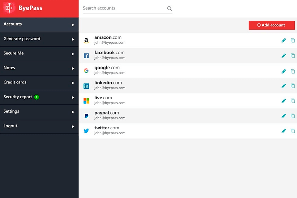 iolo byepass software interface