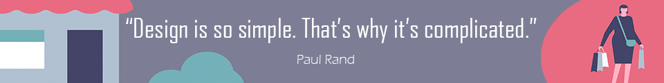 paul rands short design quote