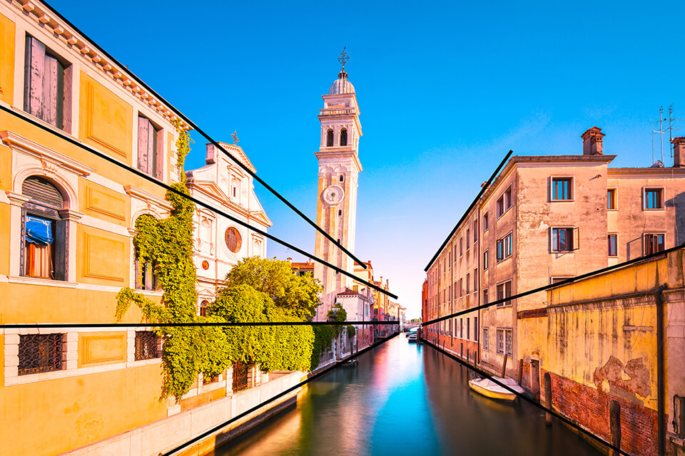 leading line of composition in photography