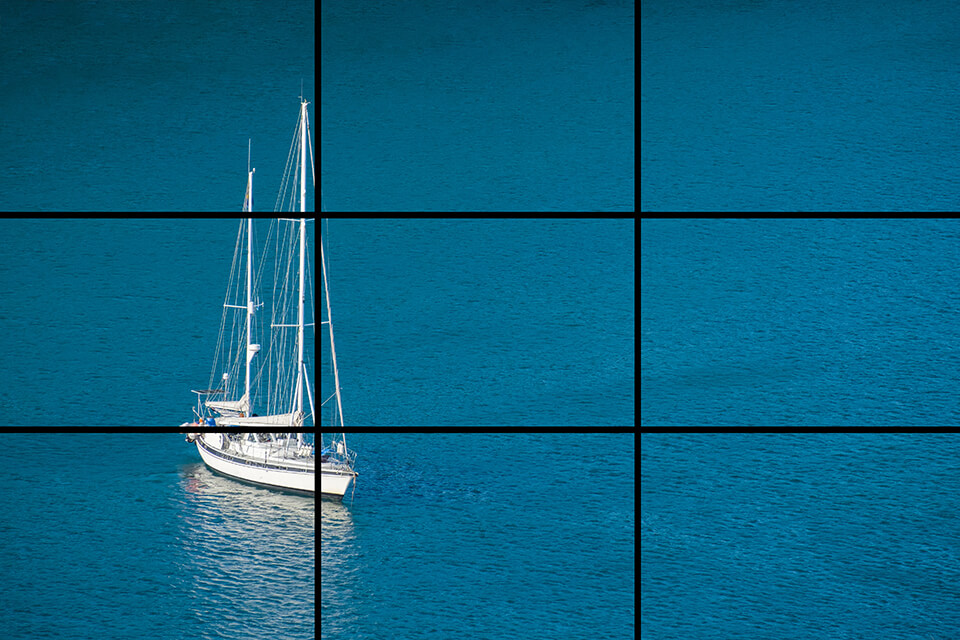 rule of thirds photography composition