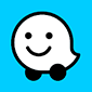 waze road trip planner app logo