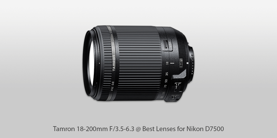 Tamron 18-200mm F/3.5-6.3 lenses for nikon d7500