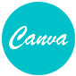 app per foto a schermo diviso canva logo