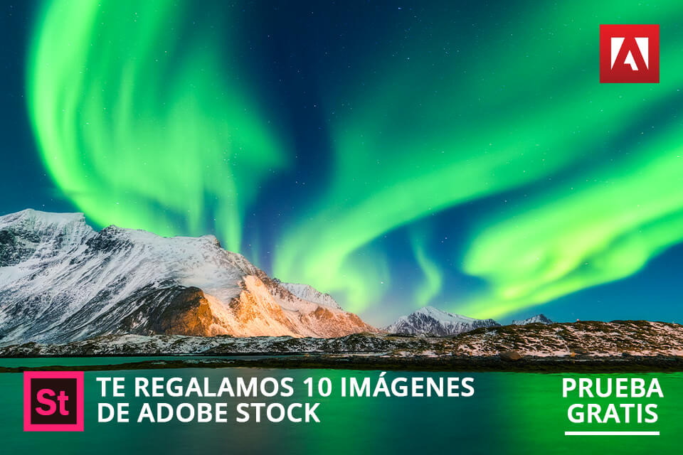 interfaz adobe stock