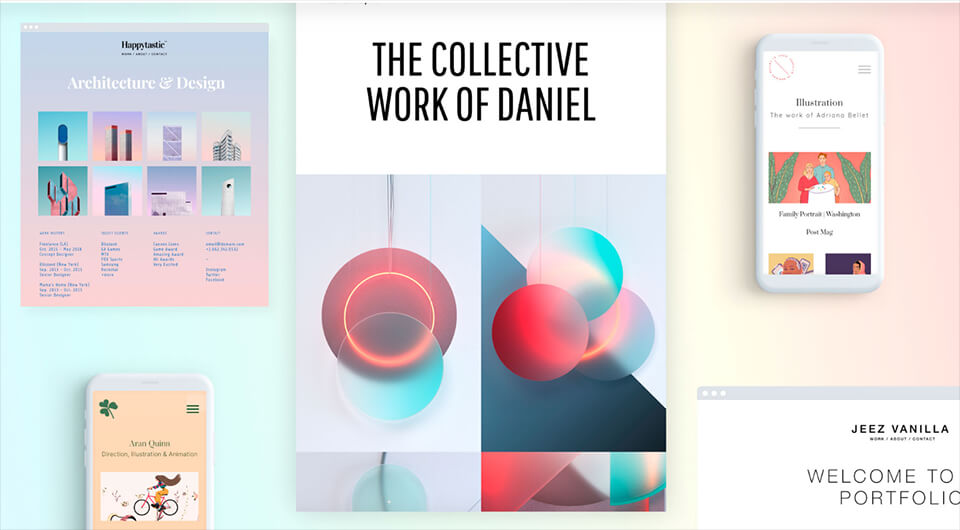 photography website builder carbonmade