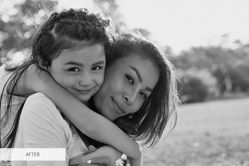 black and white freebie for lightroom