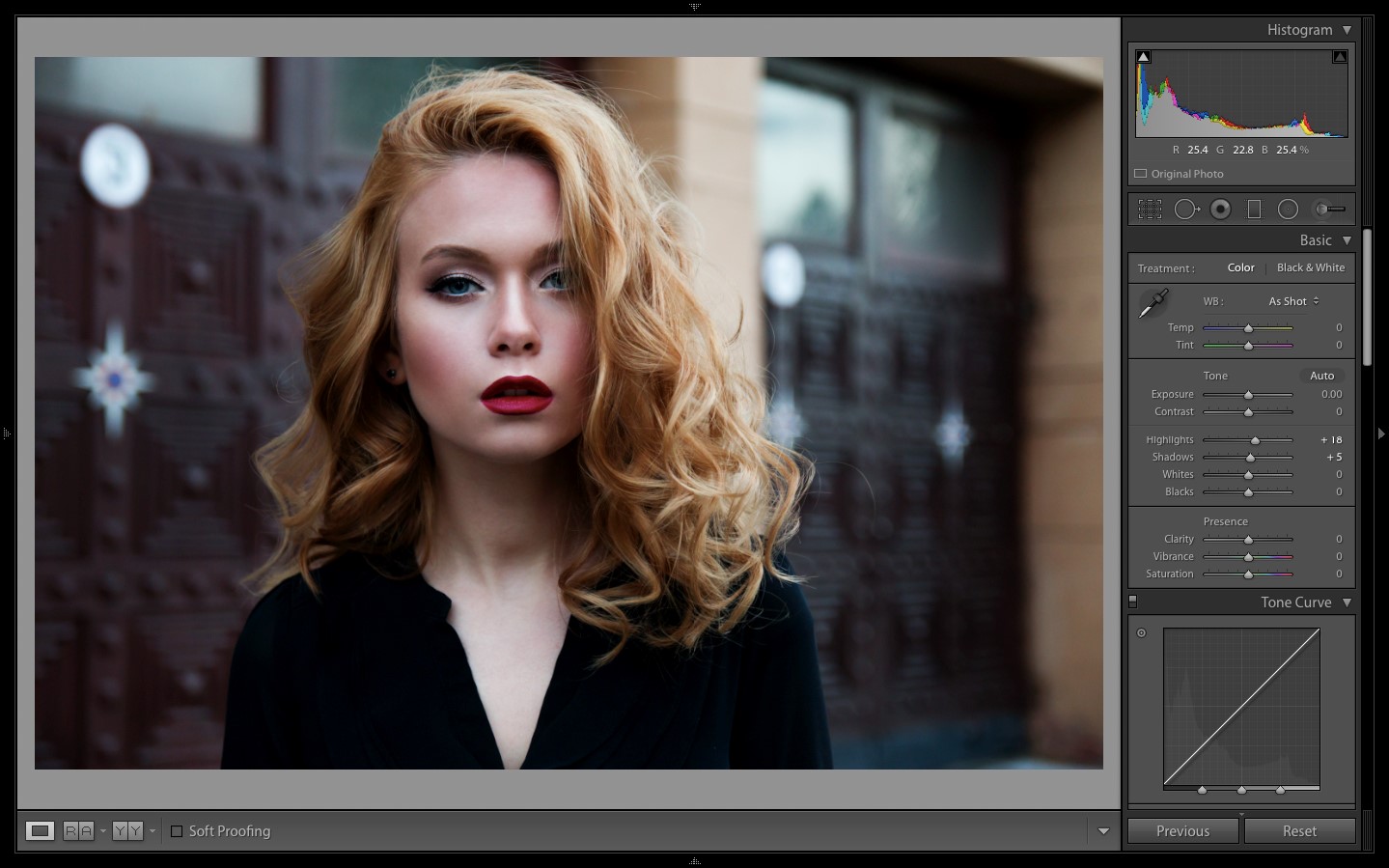 fullscreen settings loupedeck photo editing console