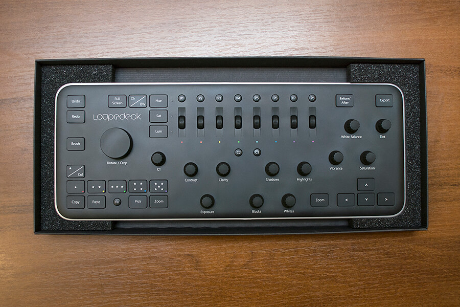loupedeck photo editing console unboxing