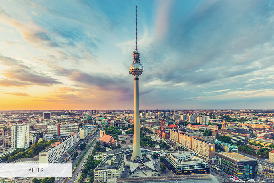 city lightroom preset