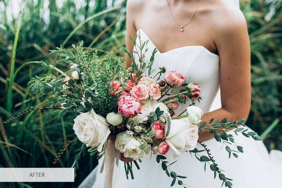 wedding contrast preset