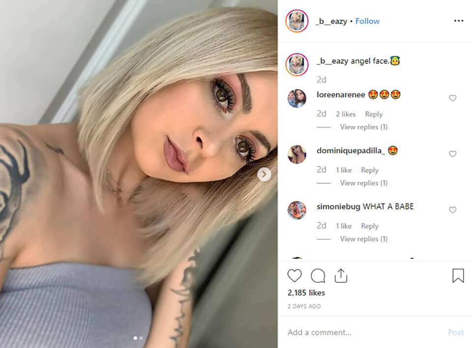 instagram selfie idea