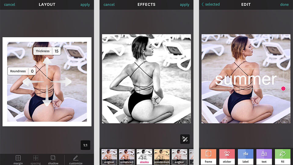 beste fotocollage app fuzel collage