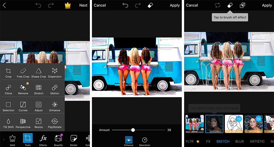beste fotocollage-app picsart