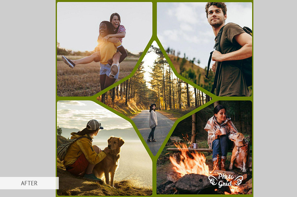 beste fotocollage-app photogrid