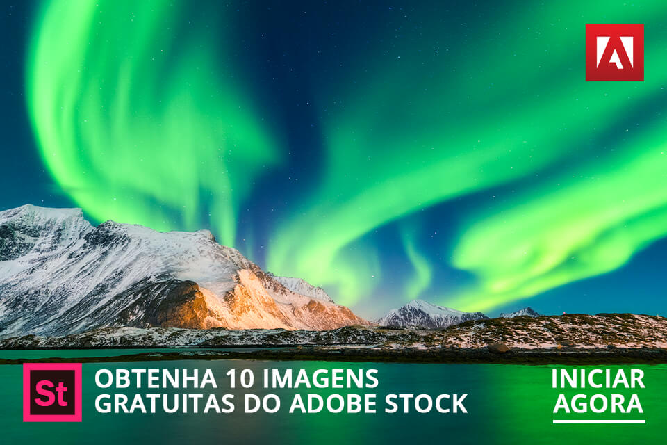 interface do Adobe Stock