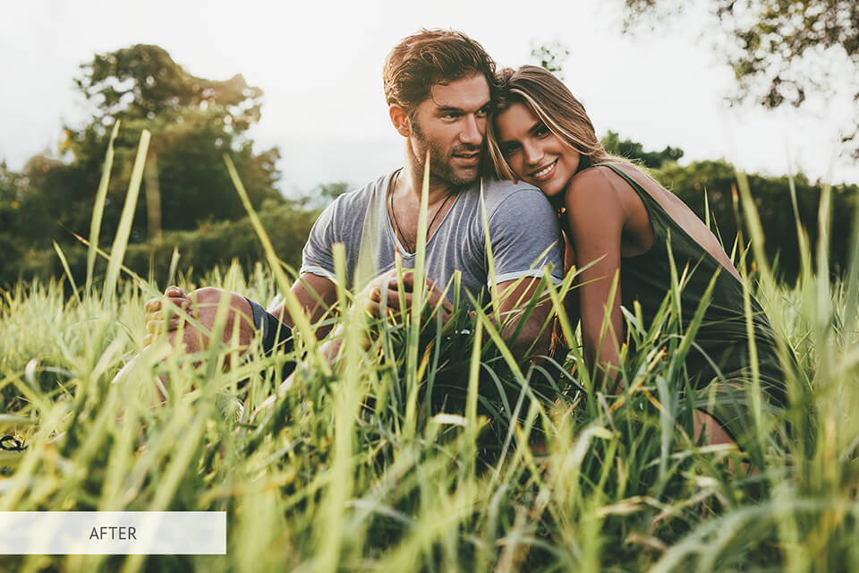 free lightroom preset for couple photos